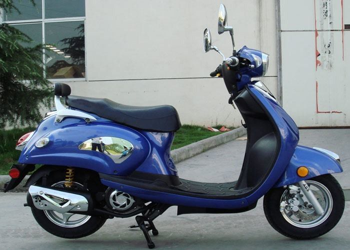 50cc/125cc-de Autoped van de Zakfiets met Twee Zetels, 2 Wielautoped voor Volwassenen