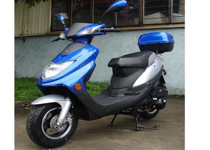 125cc volwassen Scooter 4 Slag 1 Rand Vier van het Cilinderaluminium Kleur met Grote Achterdoos