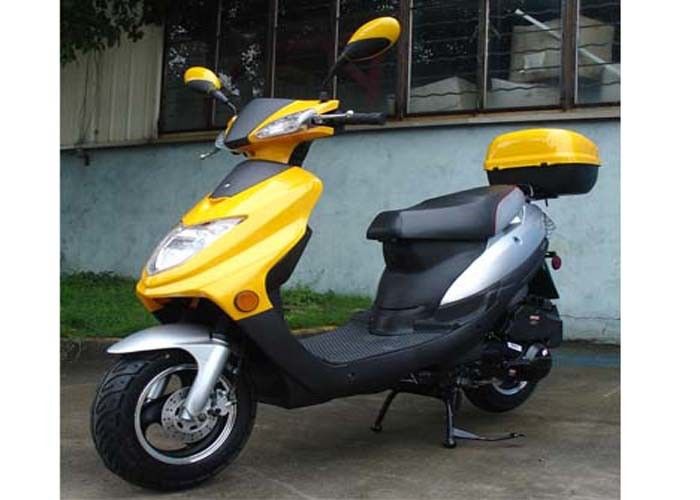 125cc volwassen Scooter 4 Slag 1 Rand Vier van het Cilinderaluminium Kleur met Grote Achterdoos