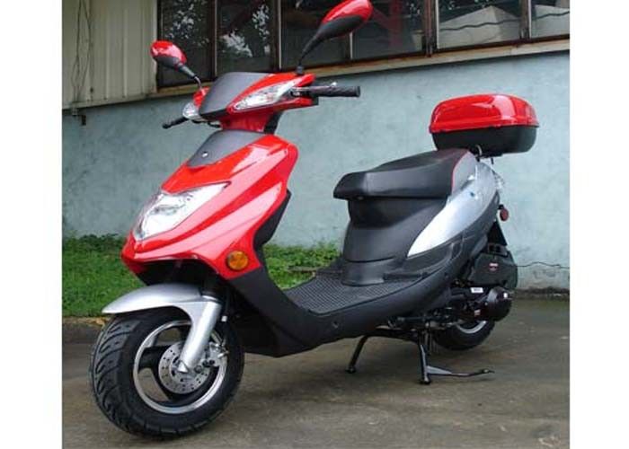 125cc volwassen Scooter 4 Slag 1 Rand Vier van het Cilinderaluminium Kleur met Grote Achterdoos