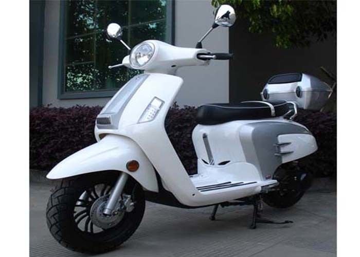 De Volwassen Scooter 150cc van de cycluskoplamp met Twee Achteruitkijkspiegels Automatische Transmissie