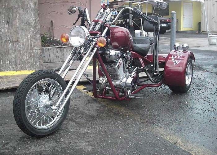 V de Tweeling van de de Motorfietsbijl van de Cilinder250cc Bijl Motorfietsen van Trikes met Grote Koplamp