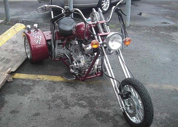 V de Tweeling van de de Motorfietsbijl van de Cilinder250cc Bijl Motorfietsen van Trikes met Grote Koplamp