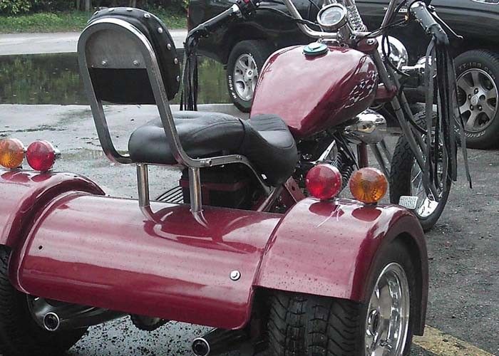 V de Tweeling van de de Motorfietsbijl van de Cilinder250cc Bijl Motorfietsen van Trikes met Grote Koplamp