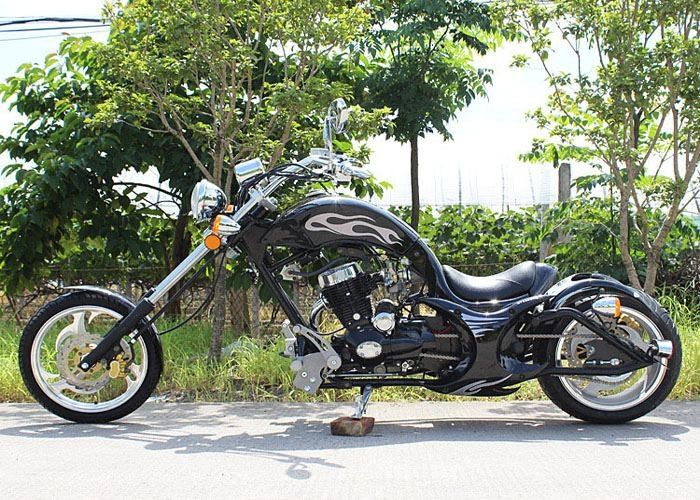 Snelle van de Motorfietsharley van de Snelheids250cc Bijl de Bijlmotorfiets Vier Kleur met Wiel Twee