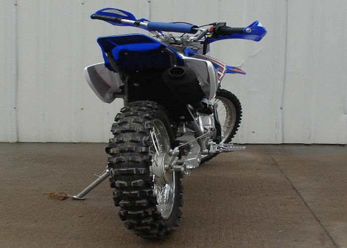 Blauwe de Fietsmotorfiets 200cc 1 Cilinder 4 van het Straat Wettelijke Vuil Gekoelde Slaglucht