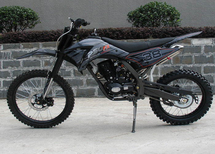 Apollo-de Zwarte van de de Fietsmotorfiets van het Stijl250cc Vuil met de Handtank van de Transmissie8l Olie