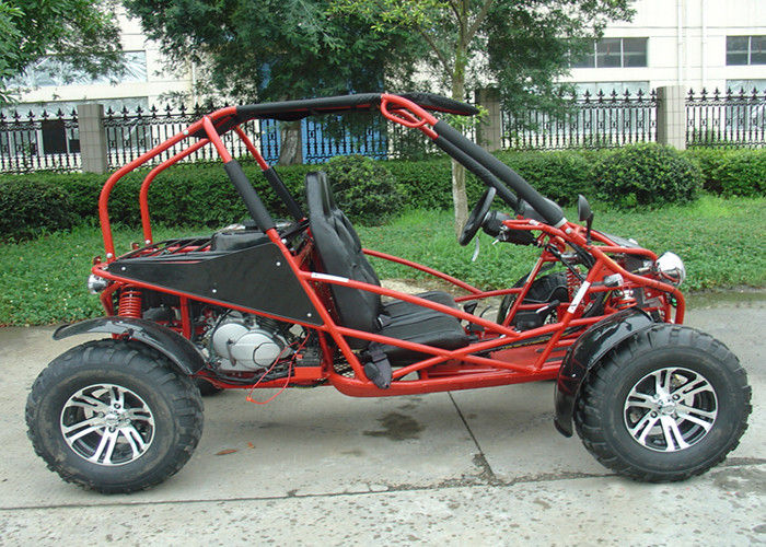 2 van de het Go-kart Hoge Macht van de wielaandrijving 400cc Motor Met fouten twee Zetels met Vijf Toestellen