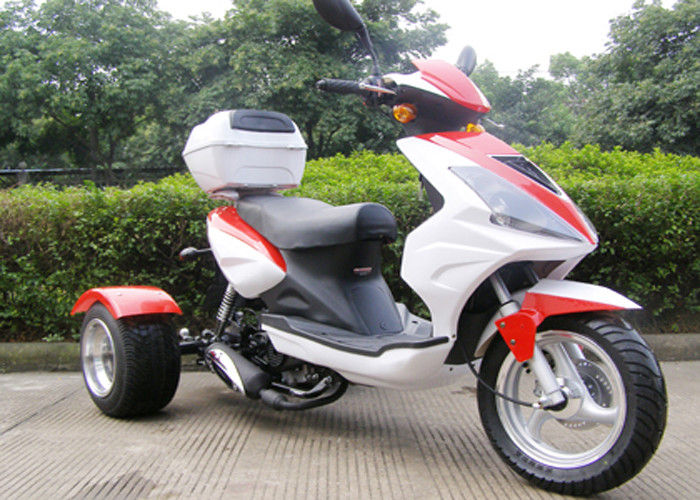 3 wiel50cc Autoped met Achterdoos, 3 Speculantmotorfiets met Groot Hoofdlicht