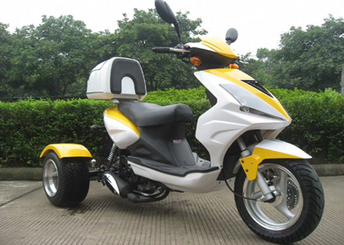 3 wiel50cc Autoped met Achterdoos, 3 Speculantmotorfiets met Groot Hoofdlicht