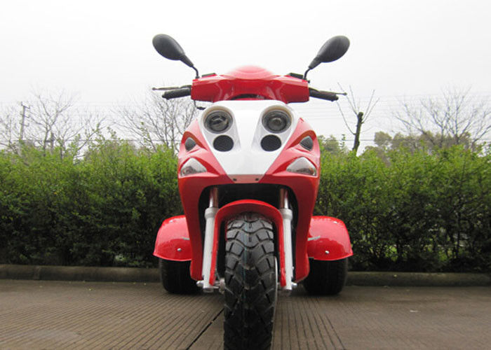 50cc de trilucht van de Wielmotorfiets koelde Enige Cilinder Viertaktsohc met Grote Achterdoos
