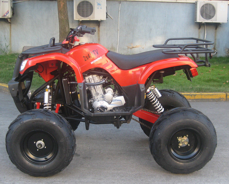 Het water koelde met 4 wielen Al Terreinvoertuig ATV 150CC met de Kettingoverbrenging van 3.9HP
