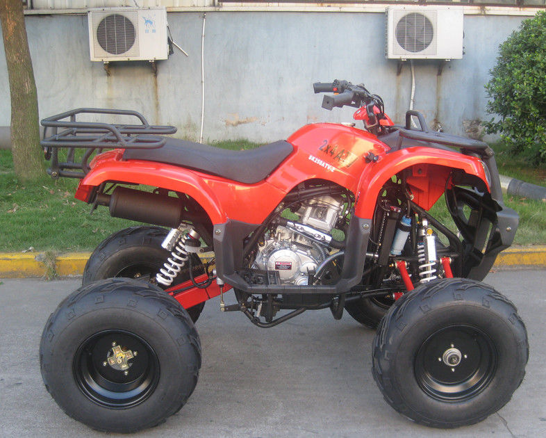 Het water koelde met 4 wielen Al Terreinvoertuig ATV 150CC met de Kettingoverbrenging van 3.9HP