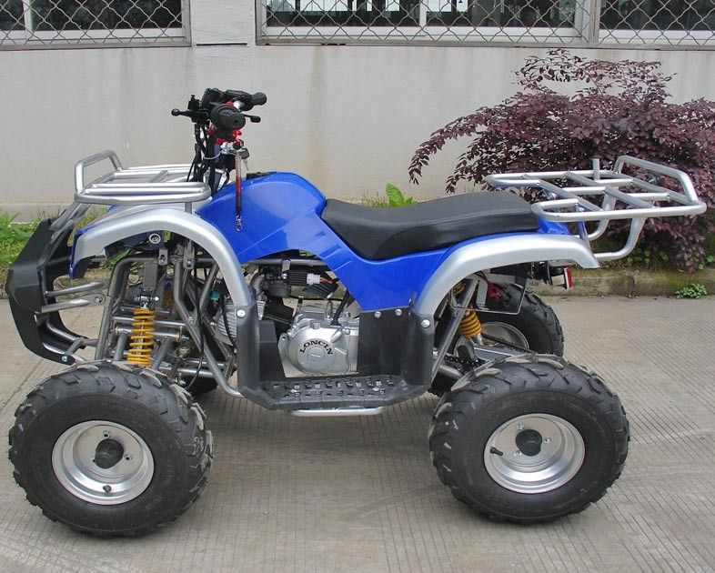 De automatische Koppelingsjeugd die ATV 110cc 4 Speculantmotorfiets 7“ rennen Banden Elektrisch Begin