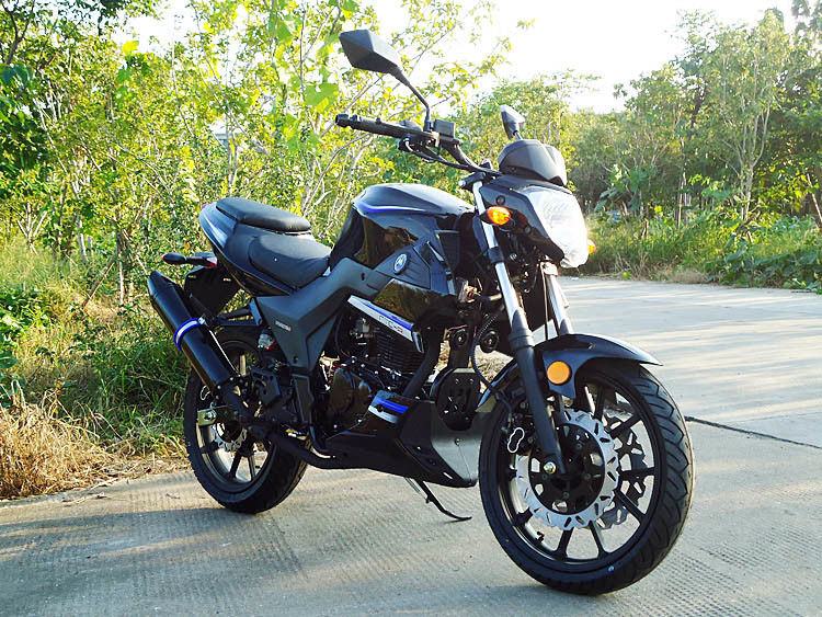 Hoog Gekoelde de lucht dreef Motorfiets van de Motorfietsen250cc de Enige Cilinder met Signaallichten aan