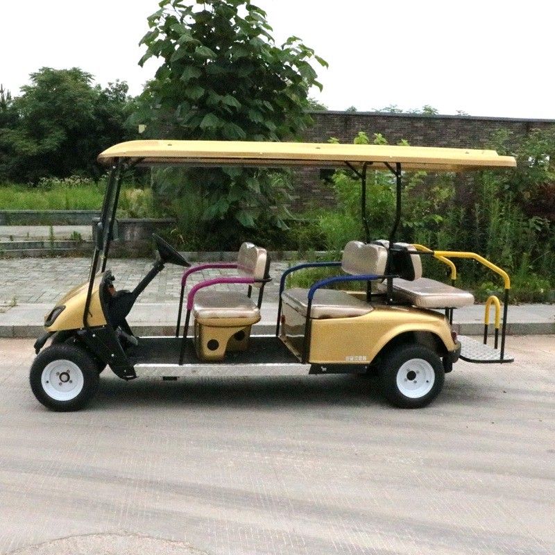6 Karren 6V 180AH X van het personen4000w de Elektrische Golf 8 het Golfkarren van Onderhouds Vrije Off Road