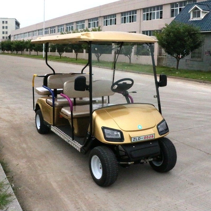 6 Karren 6V 180AH X van het personen4000w de Elektrische Golf 8 het Golfkarren van Onderhouds Vrije Off Road