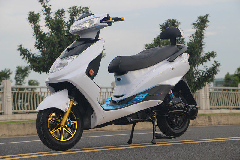 Brushless gelijkstroom Motor van de staal de Elektrische Gekniesde Fiets 1500W met het Lood van 72V 20Ah - Zure Batterij