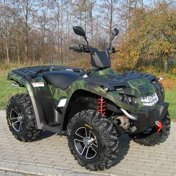 De olie koelde het Vierwielige Atv Dubbel van 400cc/kiest A uit - bewapen met Aluminiumrand Elektrische Verschuiving