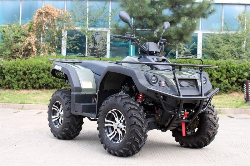 Volwassen 400cc Vierwielige ATV met Buitengewoon brede Groottelucht koelde + de Schachtaandrijving van Oliecoolded