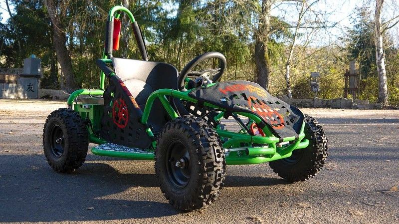 1000 de Geborstelde gelijkstroom Motor Atv van W 48v Al Terreinvoertuig 2 Zetels met Groot Zacht Seat