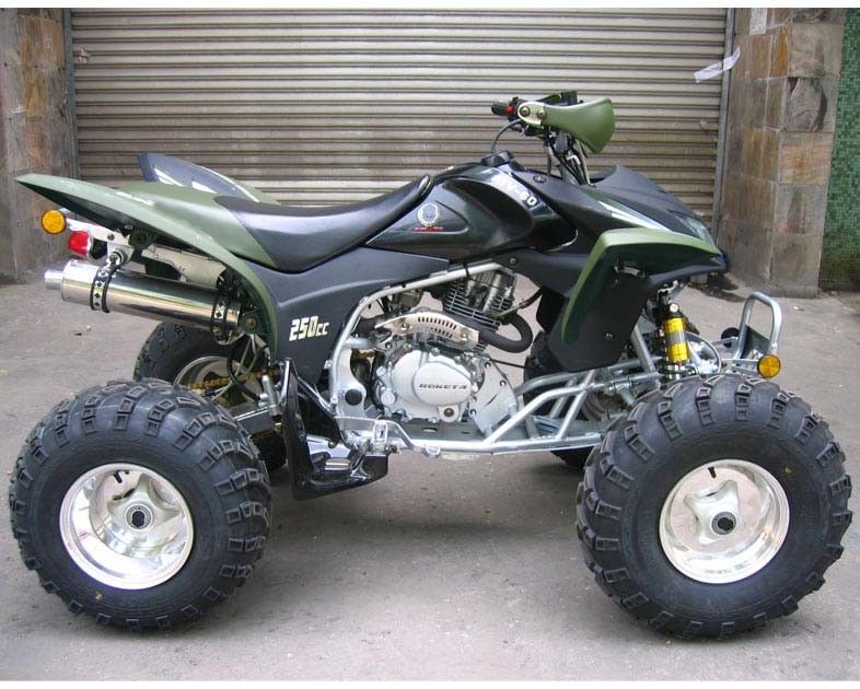 De buitengewoon brede Jeugd die CDI van de de Vierlingfiets van Atv 250cc Atv Elektrische Begin Handkoppeling rennen