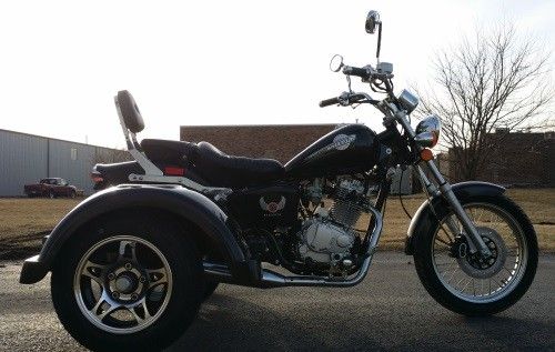 250cc de lucht koelde de Autoped van 3 Wieltrike met Enige Cilinder, 4-slag Koelsysteem