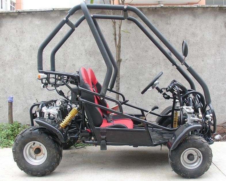 Go-kart Met fouten/het Volwassen van het Go-kartoff road van SAMLL 110cc met Dubbel Regelbaar Seat