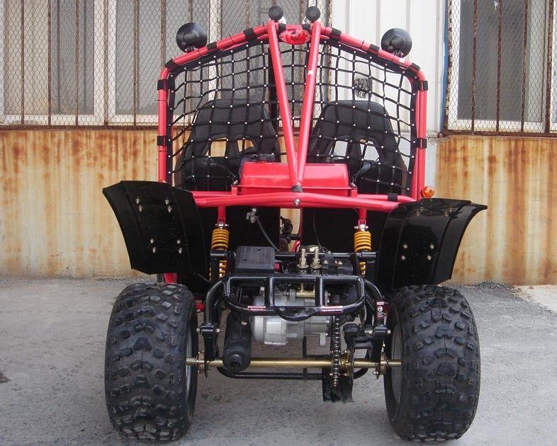 Van de de Schijfrem 150cc van Fr/rr-Go-kart Met fouten van het Go-kart het Dubbele Seat met Elektrisch Beginnend Systeem