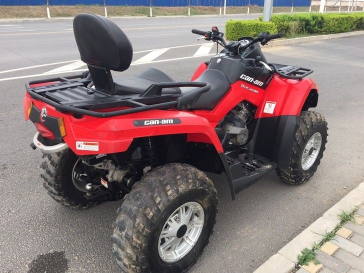 Kan vloeistof Gekoelde SOHC 8 Klep 800cc Am Nutsvoertuigen Atv met v-Tweeling