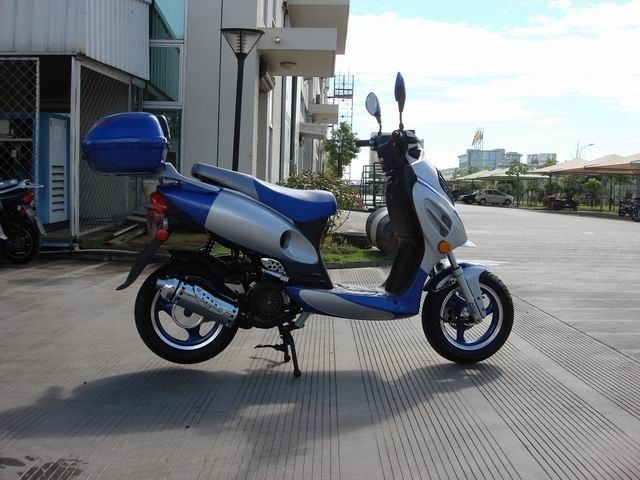 150cc miniautoped met Gedwongen Cvt - lucht Gekoelde Motor, de Voorrem van de Schijf Achtertrommel