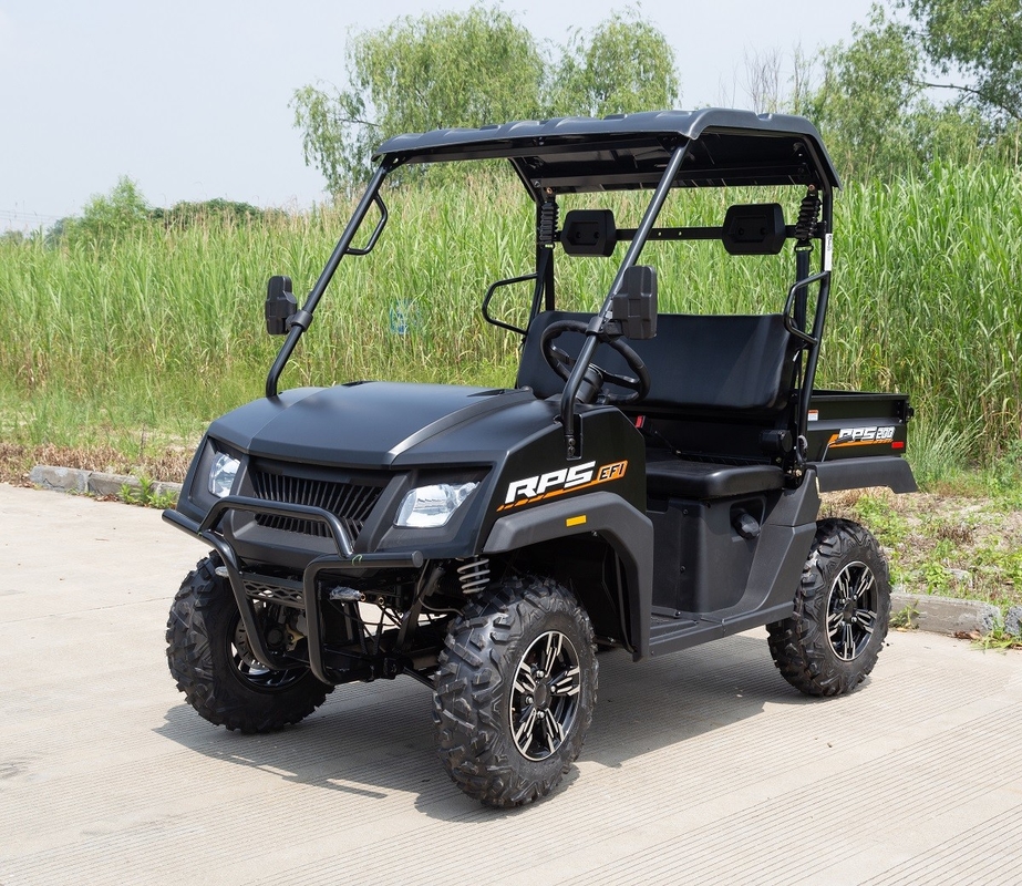 200cc EFI Utv enkelcilinder Viertakt, balansas met kort hard dak (dumpbed)