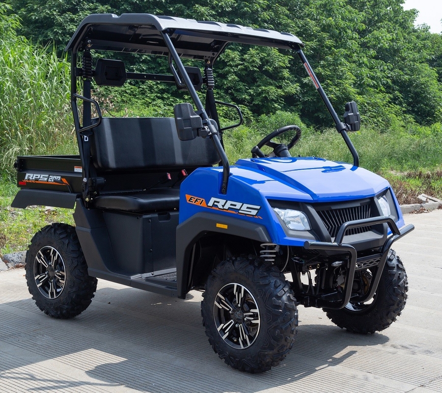 200cc EFI Utv enkelcilinder Viertakt, balansas met kort hard dak (dumpbed)