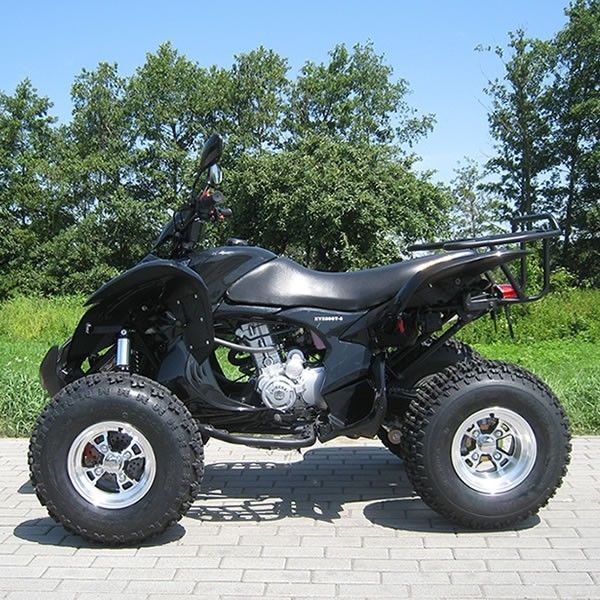 250cc buitengewoon brede Grootte Vierwielige Atv met de Elektrische Zwarte van het Beginsysteem