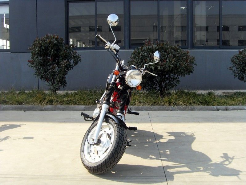 50cc de minimotorfiets van de Vuilfiets met Klassieke Brede stuur/snelheidsmeter en indicatorlamp