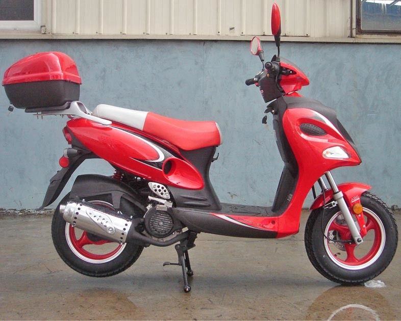 150cc 2 Wielautoped met CVT-motor 12“ PUNTband en de Achterboomstam van de Aluinrand