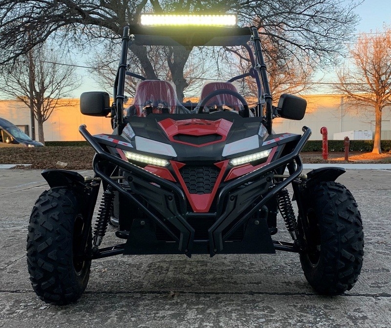 Watergekoelde elektrische start-go-kart buggy met schijfrem en 4-takt enkelcilinder