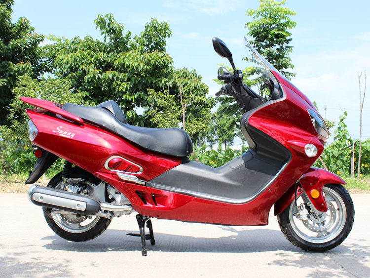 van de de Motor Volwassen Scooter van 300cc CVT de Water Gekoelde Rem van de de Schijf Achterschijf Voor