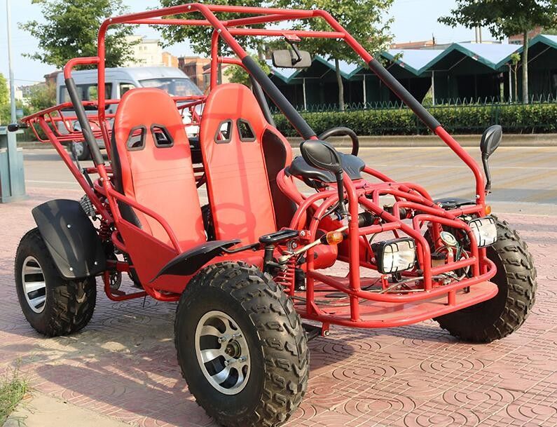 De horizontale 4 Slaglucht Met fouten van het Typego-kart koelt 4 Seater Voor/Achterschijfrem