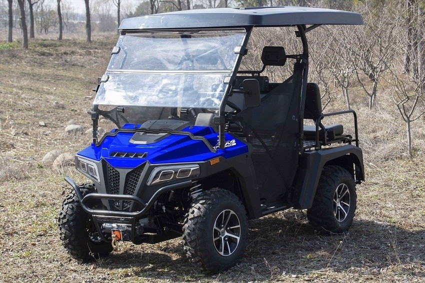 Golfkarren 450 EFI 4X4 UTV 450 MAX - 4 Passagiers 4WD Voor- en achterverschil met slotmotorbalansas