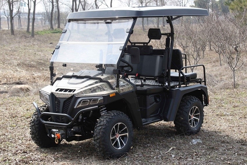 Golfkarren 450 EFI 4X4 UTV 450 MAX - 4 Passagiers 4WD Voor- en achterverschil met slotmotorbalansas