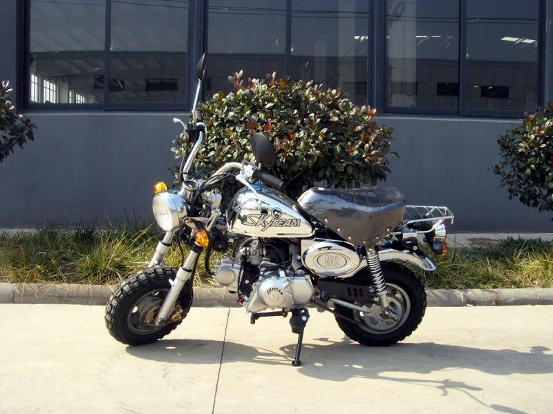 125cc de miniuitgave van de Motorfietsmotorrad Chrome van de Vuilfiets met 4 Snelheidstoestel