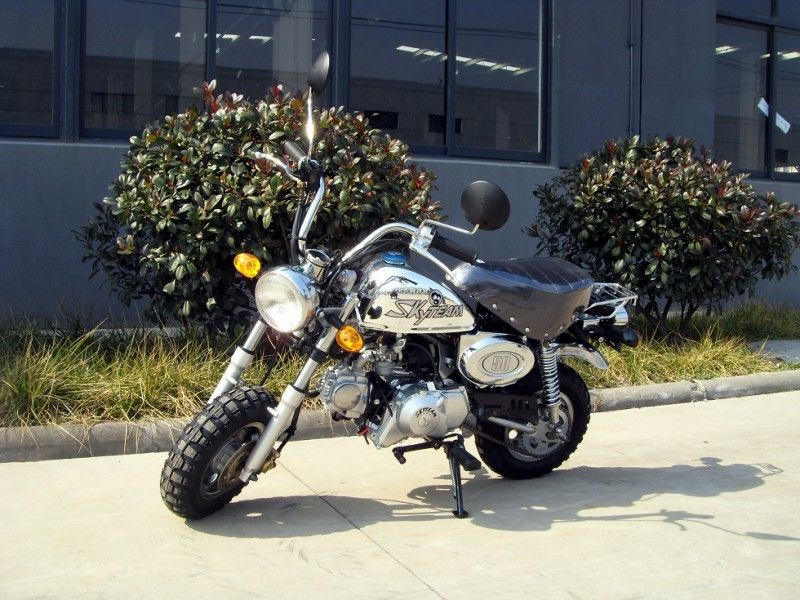 125cc de miniuitgave van de Motorfietsmotorrad Chrome van de Vuilfiets met 4 Snelheidstoestel