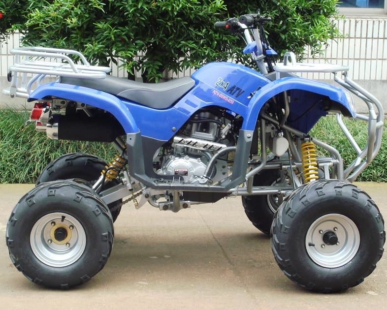 Elektrische 8“ omranden van de de Vierlingfiets van 250cc ATV Motor de met 4 wielen met Handkoppeling