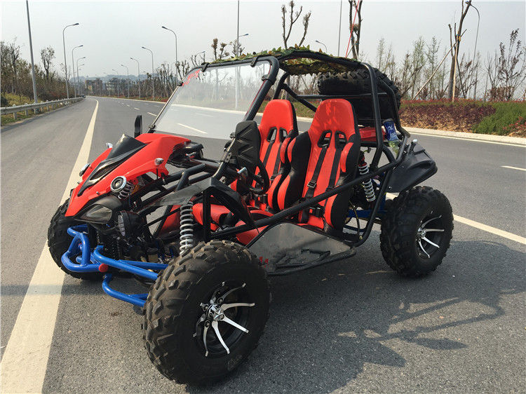 Horizontale Enige Cilinder 2 Go-kart 11,1 van Seater Off Road HP met de Batterij van 12V 9AH