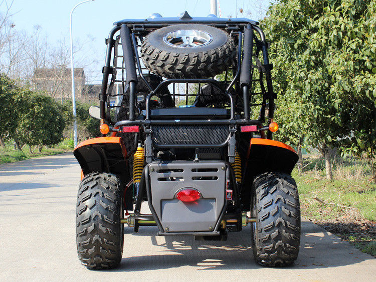Bosweg/Rivierbed 2 het Volwassen Go-kart van Seater Met fouten met Voor en Achterschijfrem