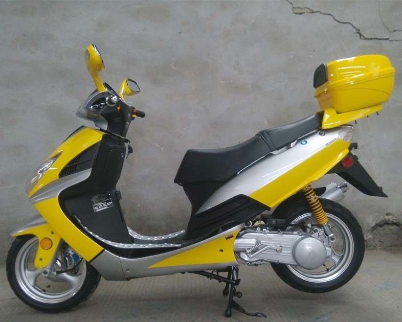 Eletric/Schop het Begin 150CC kiest Cilinder 4 Slag uitScooter met Voorschijfrem