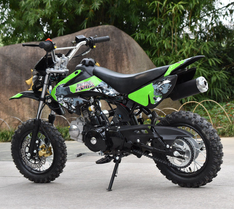 125cc Motorfiets 4 van de vuilfiets de Fiets van het Snelheidsvuil met Elektrisch CDI/Schopbegin