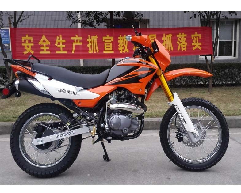 229cc van de de Fietsmotorfiets van het Luchtkoelingsvuil de Motorfiets van Off Road met De Schachtmotor van het Luchtkoelingssaldo