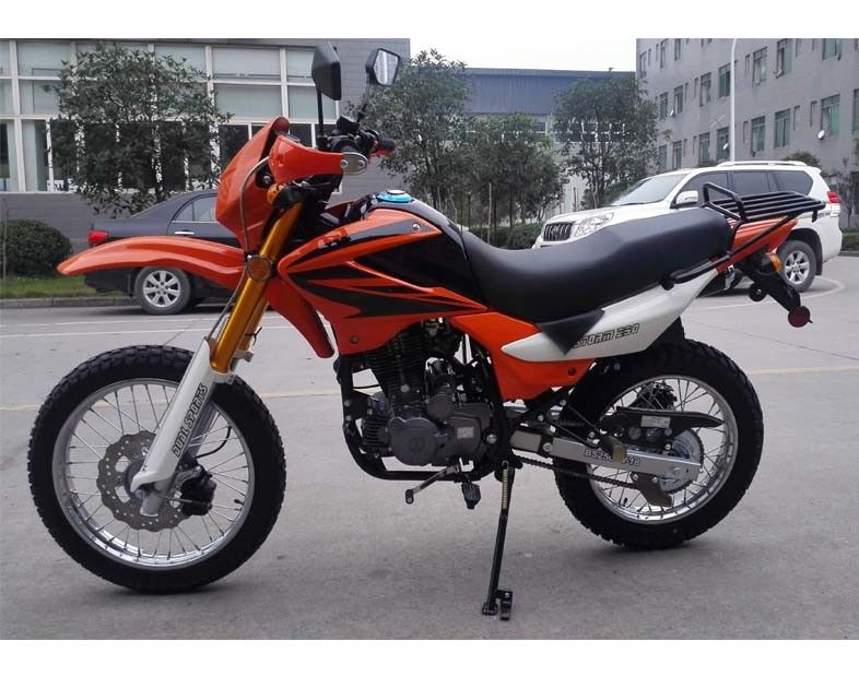 229cc van de de Fietsmotorfiets van het Luchtkoelingsvuil de Motorfiets van Off Road met De Schachtmotor van het Luchtkoelingssaldo